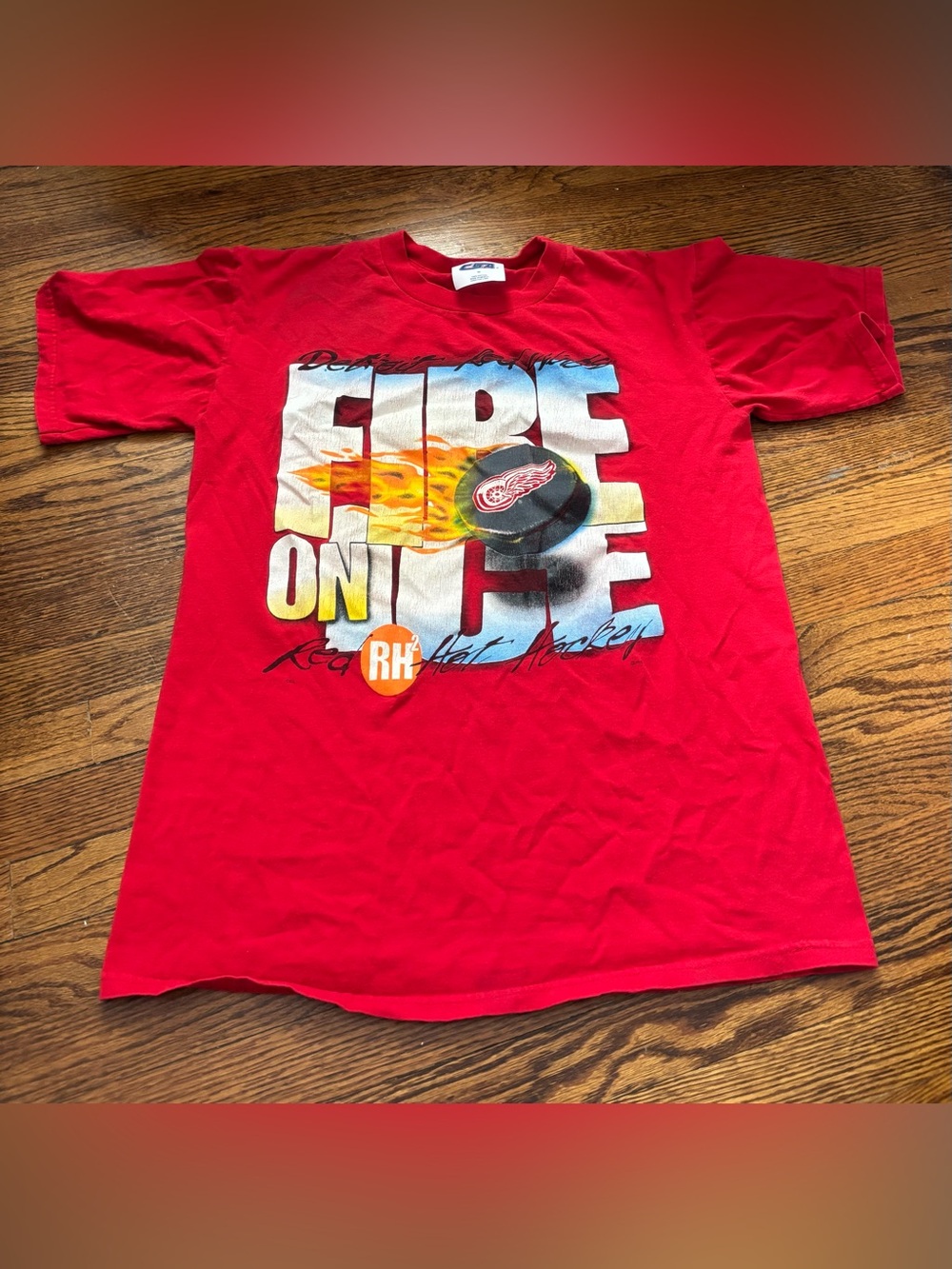 Vintage Red Wings Graphic Tee